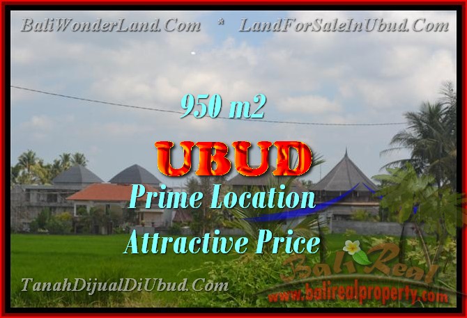 Land in Ubud for sale, Stunning view in Ubud Center Bali – TJUB428