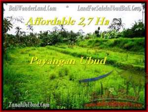FOR SALE Beautiful LAND IN Ubud Payangan BALI TJUB469