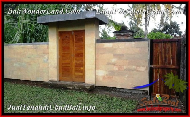 335 m2 LAND IN UBUD BALI FOR SALE TJUB537