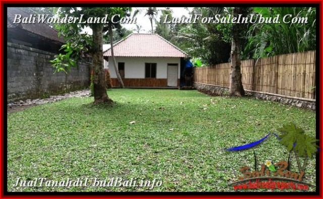 335 m2 LAND IN UBUD BALI FOR SALE TJUB537