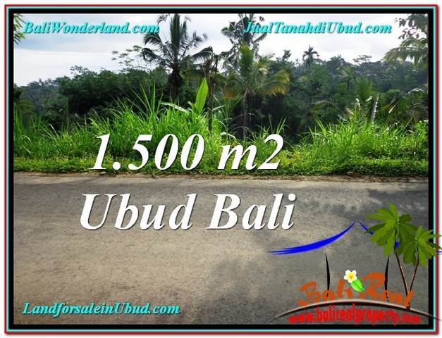 Magnificent PROPERTY 1,500 m2 LAND SALE IN Ubud Tegalalang TJUB556