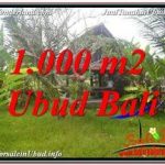 Exotic LAND IN UBUD BALI FOR SALE TJUB680
