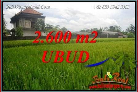 Land sale in Ubud Pejeng Bali TJUB701