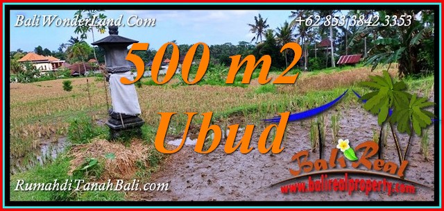 Affordable PROPERTY 500 m2 LAND in UBUD for SALE TJUB812
